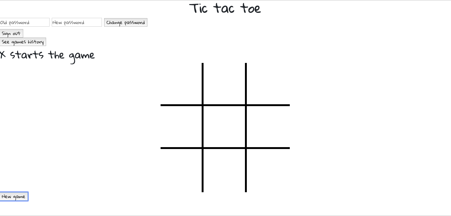 tic tac toe project